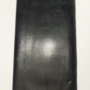 Rolfs Men's Black Leather Travel Wallet